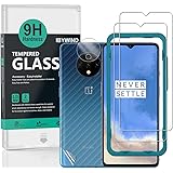 Ibywind Schutzfolie kompatibel mit OnePlus 7T,mit Kamera Schutzfolie, Carbon Fiber Skin für die Rückseite, Inklusive Easy Ins