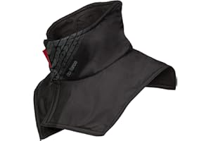 SPIDI, NECK WARMER, Tour de Cou Moto Hiver, Couleur Noir et Anthracite, Tour de Cou Thermique en Micropolaire, Isolant et Coupe-vent, Imperméable