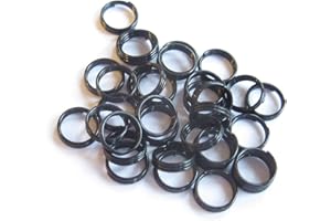 THOR-DARTS Schaftringe schwarz, Silber, Gold Dart Federringe Darts Shaftrings Edelstahl vernickelt Markenqualität