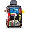 AiQInu Organizer per Sedile Posteriore Auto, Impermeabile, con Molto Spazio di Archiviazione, per Bambini (1 pezzo)