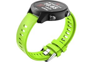 NotoCity Pasek wymienny do Garmin Forerunner 645 / 245, pasek 20 mm, zapasowy pasek, miękki silikon, do Vivoactive 3 Music Vívomove HR Forerunner 645 / 245 Music