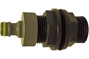 IRRIGA 3/4"BSP IBC Tank/Waterbutt Connector+Range of Outlet Fittings (3/4"IBC+Hose CON)