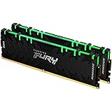 Kingston FURY Renegade RGB 32GB (2x16GB) 3600MHz DDR4 CL16 Memoria Gaming Kit per Computer Fissi Kit da 2, KF436C16RB1AK2/32