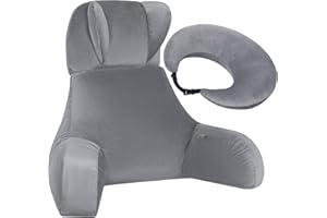 ‎AS AWESLING AS AWESLING Lesekissen & Gaming-Kissen mit Rückenstütze - Nacken- und Lendenkissen für Bett, Sofa, Boden, mit Beinauflage