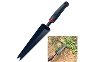GIGGLEYE Unkrautstecher, Garten Manueller Weeder, Hand Weeder, Gartengeräte, 34.5cm, Unkrautausstecher, Zum einfachen Entfernen von Unkraut ohne Chemikalien