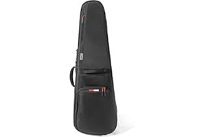 Gator Cases ICON Series Premium Gig Bag resistente a la intemperie para guitarras eléctricas con cremallera TSA; Negro (G-ICONELECTRIC)