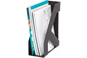 IRIS OHYAMA IRIS USA IRIS Large Magazine Holder, 8 Pack, Black, 8-Pack