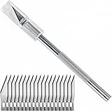 Washati Scalpel avec 20 lames de rechange - Cutter de précision