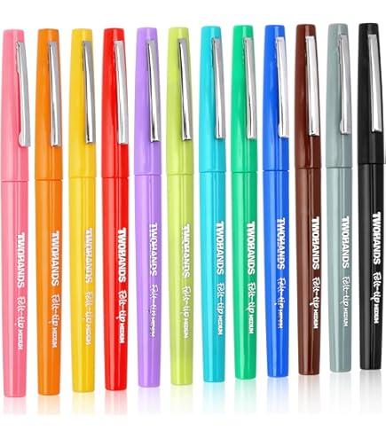 Maped - 12 Feutres Graph'Peps - Stylo Feutre Pointe Médium 0