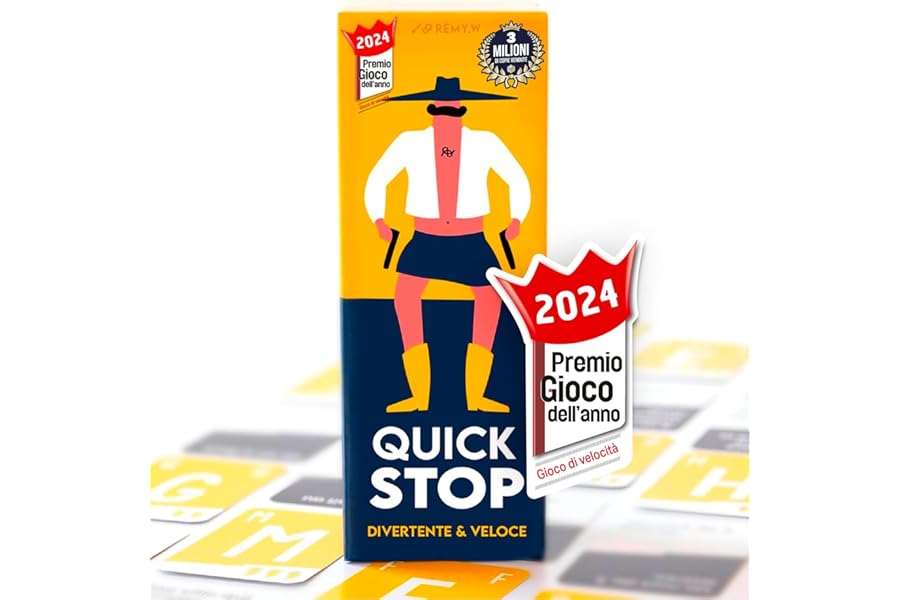 ATM Gaming QUICKSTOP – Party Game for Family and Friends – Card Game – Perfect for Creating Atmosphere – 2 to 7 Players – English