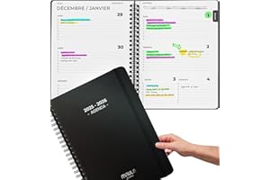 MILULA STUDIOS Agenda Scolaire 2026 A4 – Planificateur Semainier Vue Semaine Étudiant Enseignant Université Cahier de Notes Journalier Juillet 2025 à Décembre 2026 Organisation Travail Études Vie Quotidienne