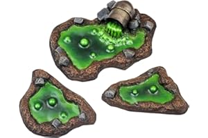 War World Gaming Industry of War - Puits de Déchets Toxiques - 28mm, Sci-Fi, Wargaming, Terrains Figurines, Décor Miniature, Maquette, Modélisme, Wargames, Wargaming