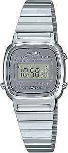 Casio Orologio Digitale Donna con Cinturino in Acciaio Inox LA670WEA-7EF :  Amazon.it: Orologi