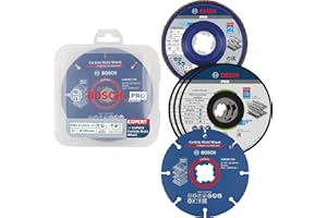 Bosch Professional Set Da 5 Dischi X-LOCK Per Taglio E Levigatura, Acciaio Inox, Metallo, Ã˜ 125 Mm, Accessorio Per Smerigliatrice Angolare