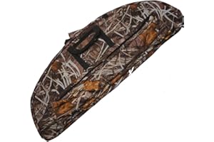 ZSHJGJR ZSHJG Tiro al Arco Compuesto Del Arco Bolsa Tiro al Arco Bolsa de Lona Duradera Caza Estuche de Arco