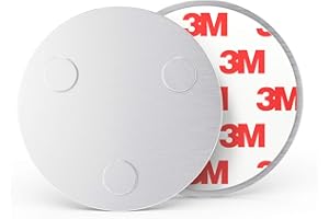 Sonero MH-070 Fixation magnétique pour détecteur de fumée (détecteur de monoxyde de carbone et autres produits) Diamètre 70 mm Aimants extra puissants