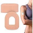 Omnipod 5 Patches Waterproof - 20 Packs Omnipod Patches, Breathable Adhesive Patches, Omnipod 5 Cover Without Glue by YOUSHARES (Beige)