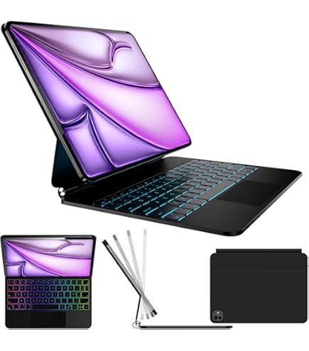 pankeybd Étui avec clavier pour iPad Pro 11 pouces M4 2024