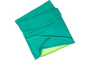 Sensory Owl Sensorischer Tunnel Für Kinder Sinnestunnel Stofftunnel Spieltunnel 50 x 200 cm Sensory Play Stressabbau Autismus ADHD Hilfsmittel Waschbar Elastisch Lycra Grün Hellgrün