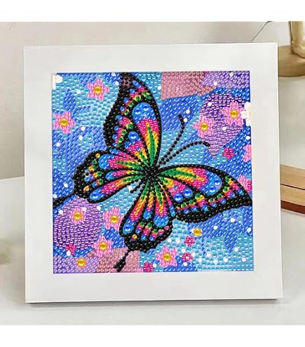 Diamond Painting 5D Gatto E Fiore: Kit Fai Da Te Da 30x40cm Per Adulti – Arte E Relax