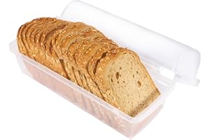 Youngever Plastica Contenitore per il Pane, Contenitore per la Conservazione del Pane, Scatola per pan per Controsoffitto