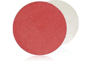 FEIHU PSA dischi abrasivi,Carta vetrata tonda grana 80, diametro 250 mm, adatta per levigatrice a disco TSM250（8PZ)