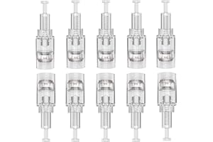 P-BEAUTY COSMETIC ACCESSORIES Microneedling - Agujas de repuesto para dispositivos de Nice Dermapen 9 12 24 36 42 Nano, cantidad: 1 pieza, tipo: 12 pines