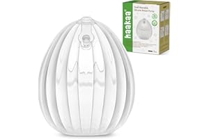 haakaa Wearable Breast Pump, Silicone Shell Breast Pump - Hands Free, Passive Breast Milk Collector Shield for Newborns, Breastfeeding, 75ml-1 pc