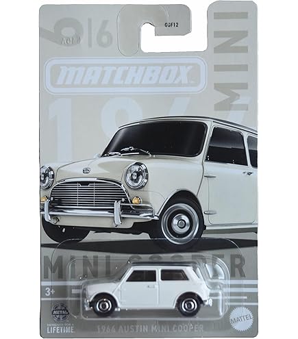 Matchbox '03 Mini Cooper s, [Gray] 73/100 : Amazon.in: Toys & Games