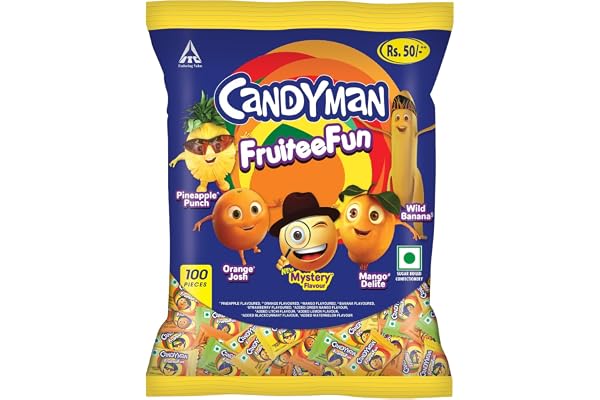 Candyman Fruitee Fun, 250g/270g (Weight May Vary)