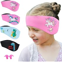 Bandeau De Natation Enfant En Néoprène - Protège Les Oreilles De L'eau, Taille Ajustable