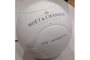 Moët & chandon ice impérial avec pompe à ballon de volley-ball