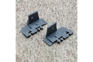 ULEIVA Ersatz Endkappe 2 Stck Grau kompatibel mit Velux Rollo 948595 DKL DG DJ RFL (Grau)