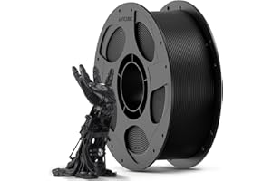 ANYCUBIC PLA Filamento de Impresora 3D, Filamento de Identificación Inteligente, Carrete Extraíble y Reutilizable, 1,75mm Precisión Dimensional +/- 0,02mm, 1KG, Negro
