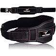 Victory Amaze 6-Inche Unisex Weightlifting Gym Belt Ultra-Light Foam Core for Fitness Workout, Double Belt, Reinforced Stitching for Durability, Hook & Loop Closure (XL (Fits 36-40 inches), Black)