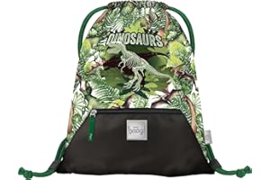 Baagl - Sacca sportiva per ragazze, utilizzabile anche per scarpe, impermeabile, per la scuola e l’asilo