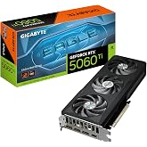 GIGABYTE GeForce RTX 5060 Ti Eagle MAX OC 8G Grafik Kartı, 8GB 128-bit GDDR7, PCIe 5.0, WINDFORCE Soğutma Sistemi, GV-N506TEA