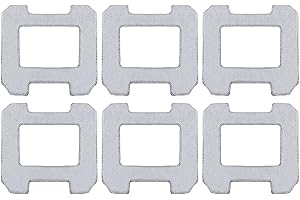 ‎NIXOOT NIXOOT 6 Stück Reinigungspad Ersatzteile für Ecovacs Winbot W1 / W1 Pro Fenster Staubsauger Roboter, Waschbar Mikrofaser W1 Pro Wischtücher Zubehörset