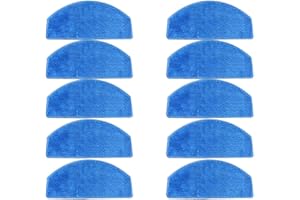 FACULX Almohadillas de trapo lavables para aspiradora Tikom G8000 Pro/Honiture G20 piezas de repuesto