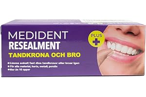 MEDIDENT Produckt för att fixa eller rebond tandkronor eller broar. Förbättrad vidhäftning