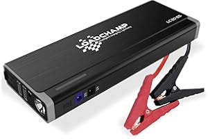 LOADCHAMP INTELLIGENT CHARGING GERMANY LOADCHAMP Starthilfe Powerbank 20000mAh 750A 12V Auto Starthilfe Jump Starter Starthilfefunktion Autobatterie Starthilfe