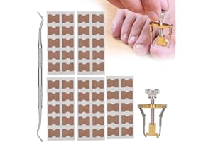 TMISHION Sollevatore per unghie incarnite, fissatore per correttore per unghie incarnite Pedicure incarnite Adesivo per correzione dell'unghia del piede Morsetto per dita Strumento per la cura del piede