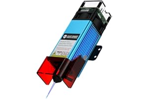 Genmitsu CFL55 skompresowany moduł laserowy punktowy z dyszą wspomagającą powietrze, moduł laserowy 5.5W FAC do routera CNC Genmitsu PROVerXL 4030, grawer laserowy Jinsoku LE-1620 i LC-60A