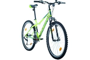 BIKE SPORT LIVE ACTIVE Interbike Everest 26 Pouces VTT Vélo de Montagne 18 Vitesses, Hommes, Femmes adaptés de 165-180 cm