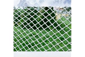 AWSAD Filet de Sécurité en Nylon Filet Protection Anti-Chute Fenêtres Balcon Corde Solide Durable Empêcher Chutes Résistant Déchirures Maille Décor Clôture Size : 2×2m(7×7ft)