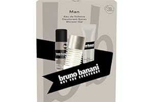 ‎BRUNO BANANI bruno banani Man Geschenkset Eau de Toilette + Duschgel + Deo, 50 ml