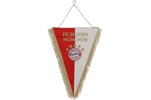 FC Bayern München Banderín de seda rojo/blanco I Fútbol