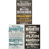 Border Trilogy Series Collection 3 Books Set By Cormac McCarthy (All the Pretty Horses, The Crossing, Cities of the Plain)