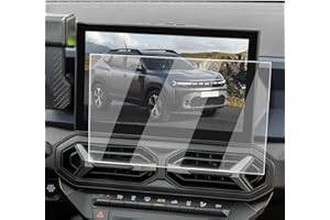 ECOZEN Protector de pantalla para Dacia Duster 3 2024 2025, 10,1" Navegación Protector de Pantalla 9H Vidrio templado(espesor 0,25mm) Antiarañazos Antihuellas Dacia Duster III Accesorios