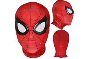 IQEPXTGO Maschera a Testa Ragno per Bambini, Maschere 3D, Maschera a Testa per Bambini, Maschere di Halloween, Cosplay Costumi per Feste, Giochi di Ruolo e Spettacoli Teatrali
